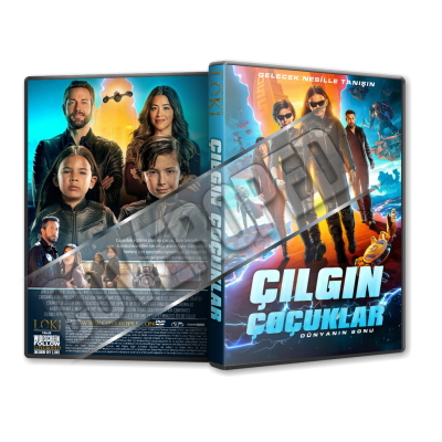 Çılgın Çoçuklar Dünyanın Sonu - Spy Kids Armageddon - 2023 Türkçe Dvd Cover Tasarımı